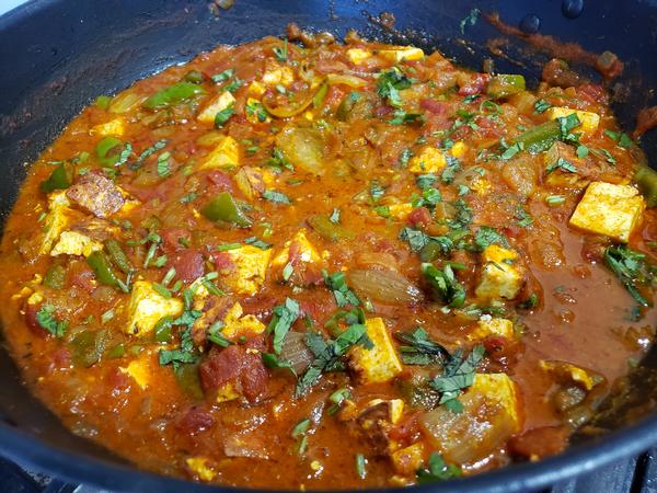 Kadai paneer